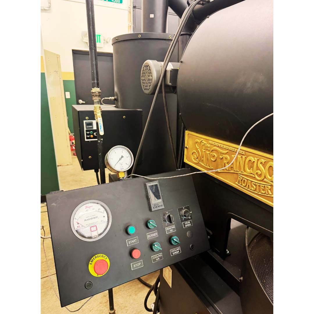 12kg Used Coffee Roaster & Afterburner - San Franciscan SF-25 - 2023 - Stock S0573