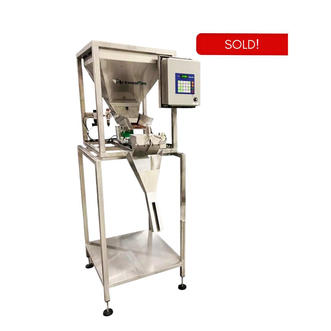 Used Weigh Fill Packaging Machine - ActionPac ME109 - Reportedly Never Used - Stock S0587