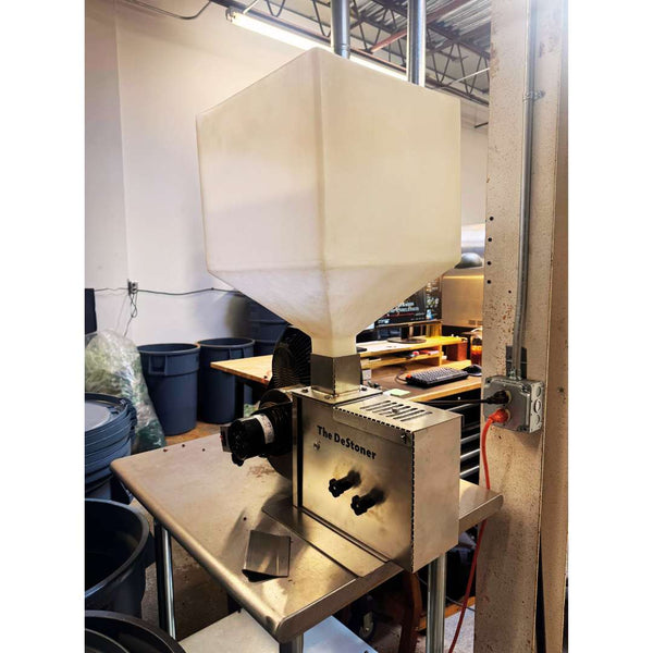 Used Portable DeStoner - 35-Lb. Hopper - Low Use - Stock S0592