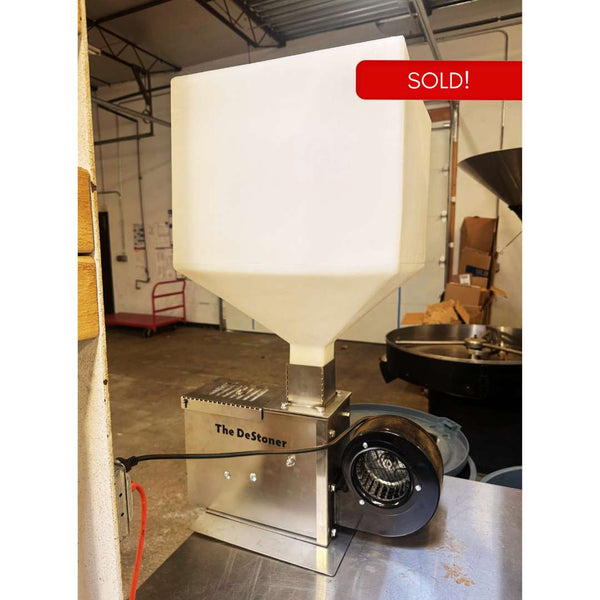 Used Portable DeStoner - 35-Lb. Hopper - Low Use - Stock S0592