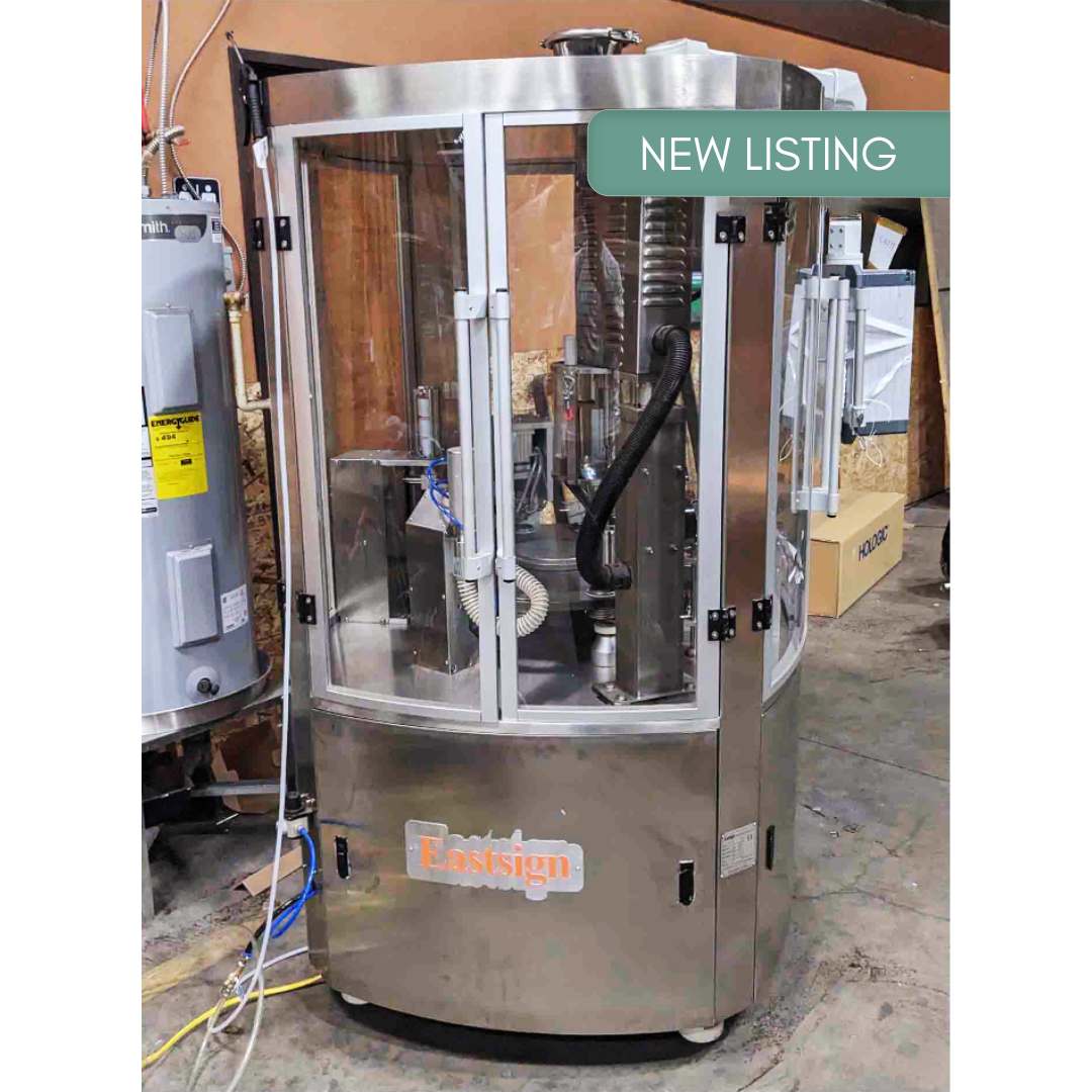 K-Cup Filling and Sealing Machine - Eastsign RCC-1-2500 Rotary Style Demo Model - Stock S0595