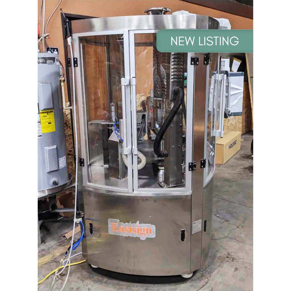 K-Cup Filling and Sealing Machine - Eastsign RCC-1-2500 Rotary Style Demo Model - Stock S0595