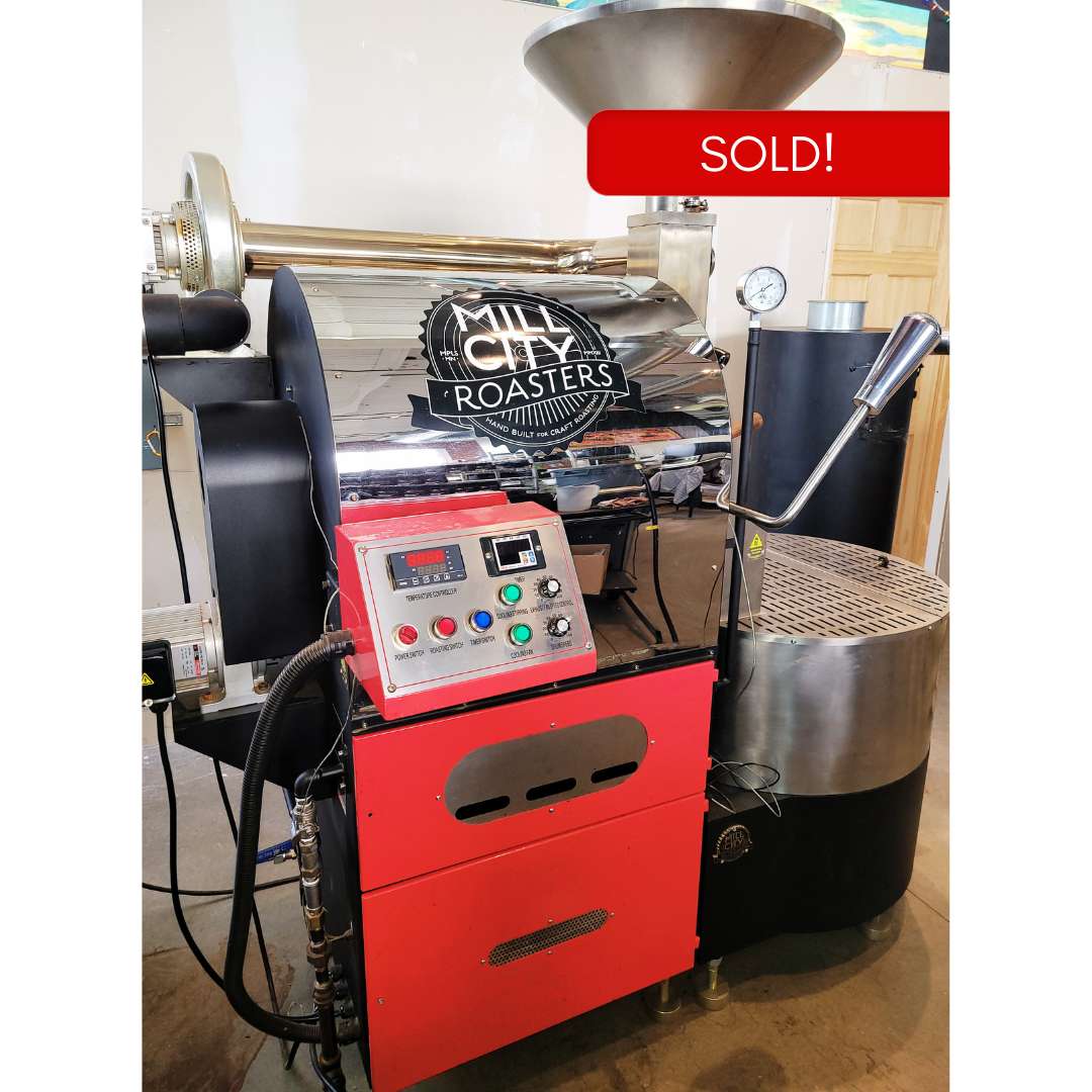 15kg Used Coffee Roaster — Mill City Roasters MCR-15 - 2018 - Stock S0596