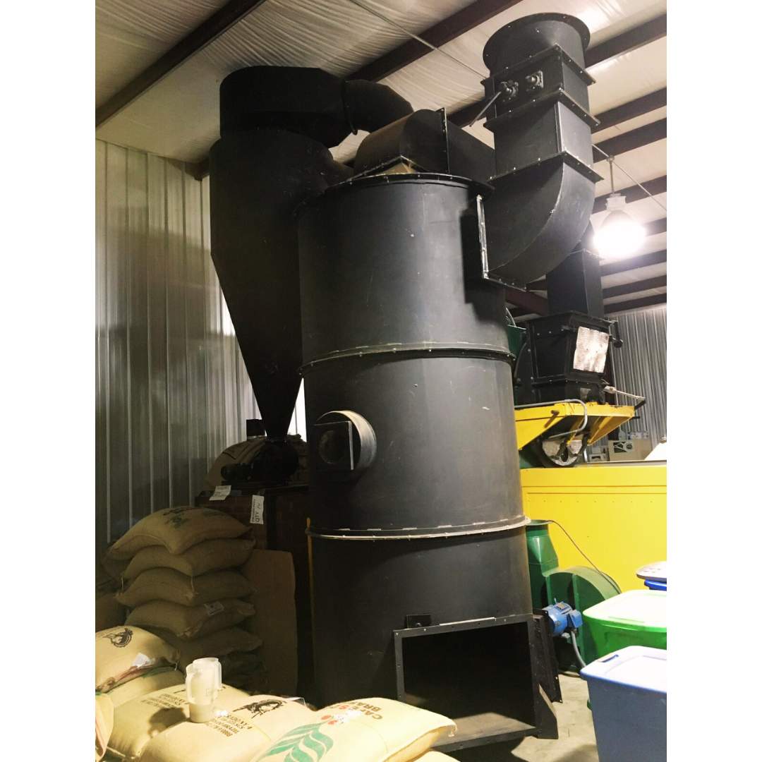 240kg Lilla used coffee roaster mini-plant afterburner and loader