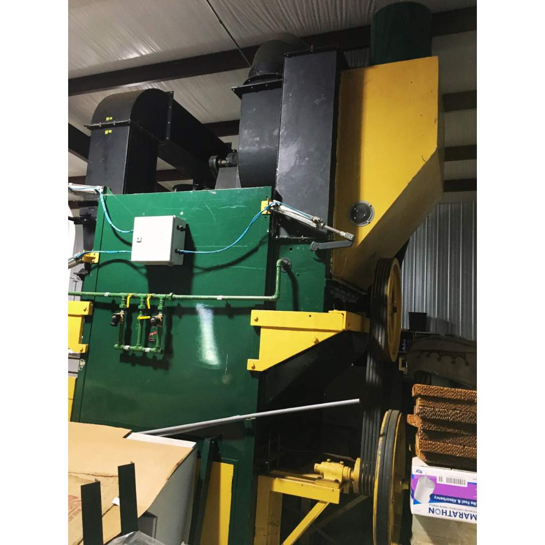 240kg Lilla used coffee roaster mini-plant side and back