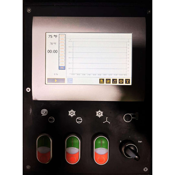 Screen of 2018 Probat P12-2 12kg coffee roaster