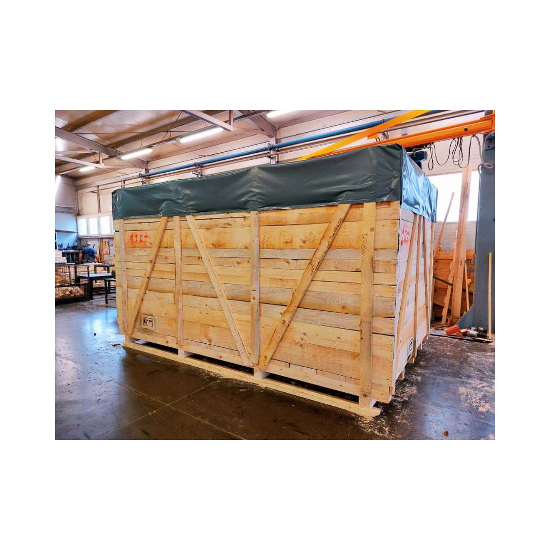 Probat R1500R used coffee roaster equipment closed crate