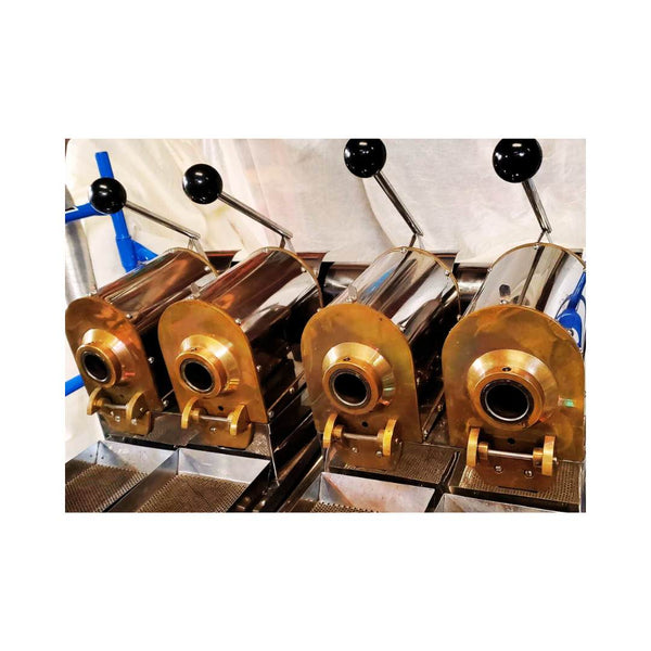 4-barrel 100g per barrel Carmomaq used coffee roaster barrels