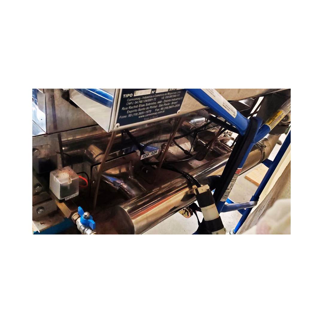 4-barrel 100g per barrel Carmomaq used coffee roaster back 2