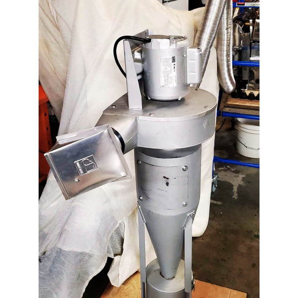 4-barrel 100g per barrel Carmomaq used coffee roaster chaff cyclone