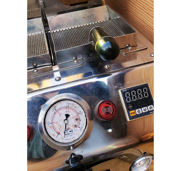 4-barrel 100g per barrel Carmomaq used coffee roaster dial
