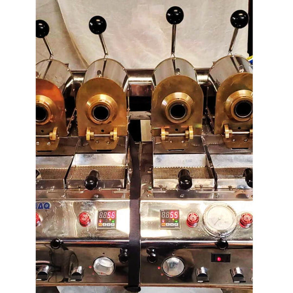 4-barrel 100g per barrel Carmomaq used coffee roaster 