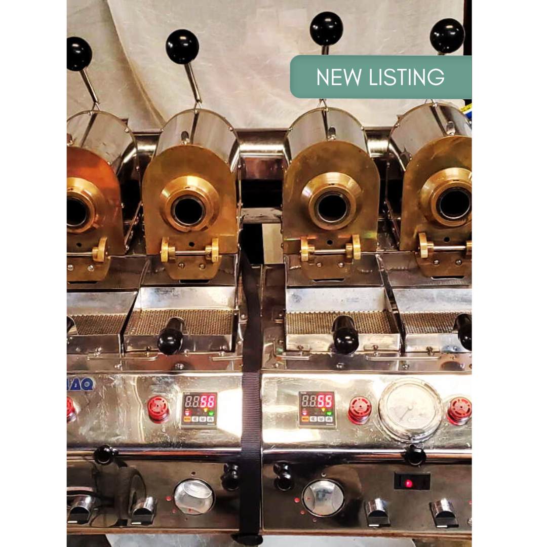 4-barrel 100g per barrel Carmomaq used coffee roaster new listing 