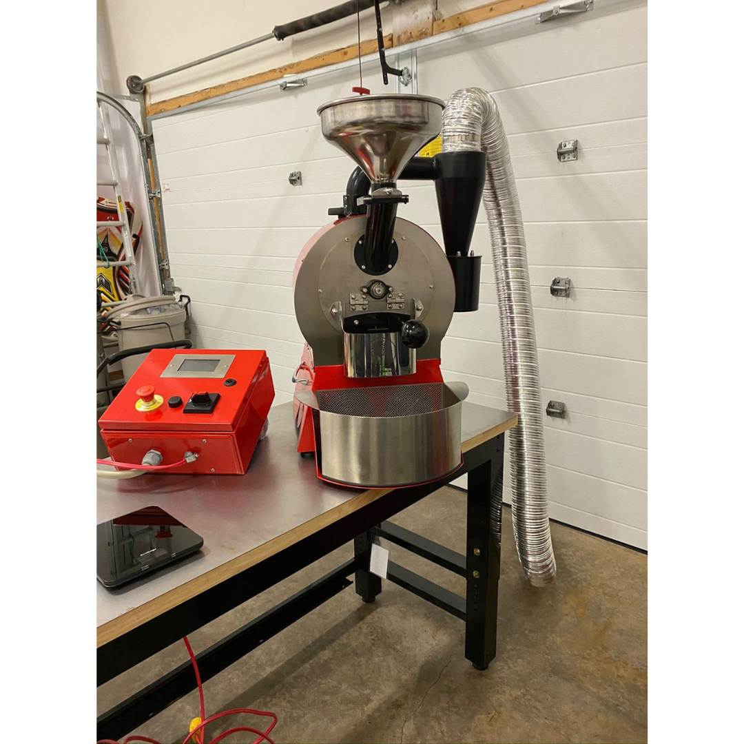 2kg Gemma used coffee roaster stored in garage