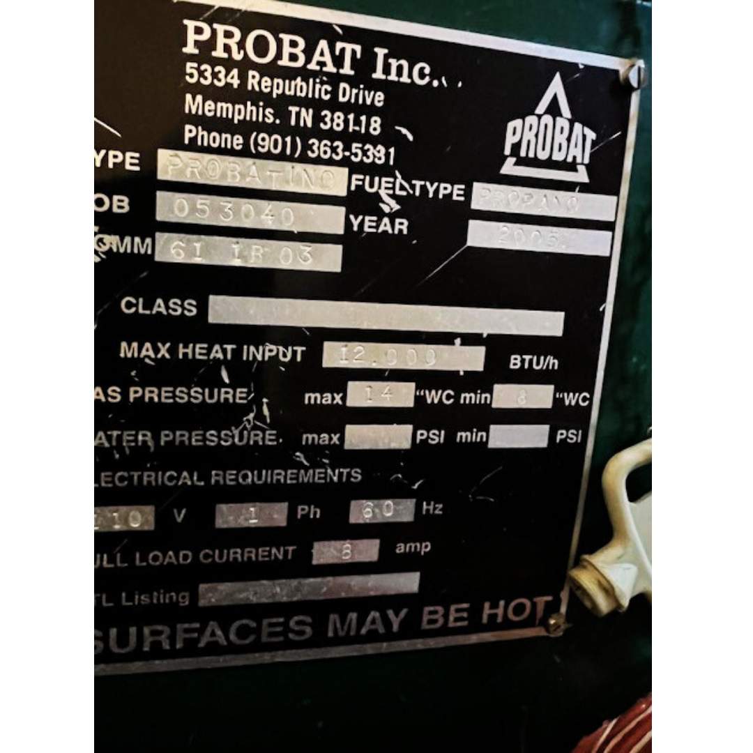 1kg Probat Probatino Used Coffee Roaster - 2005 - Stock S0660