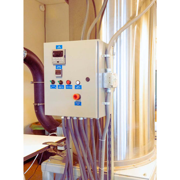 Probat coffee roaster afterburner control panel