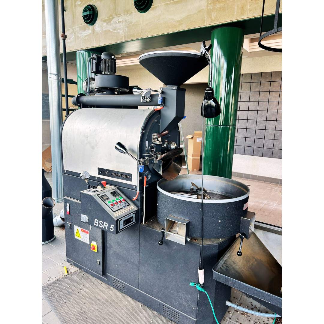 5kg Used Coffee Roaster Equip Set — Joper BSR-5 - 2018 - Stock S0673