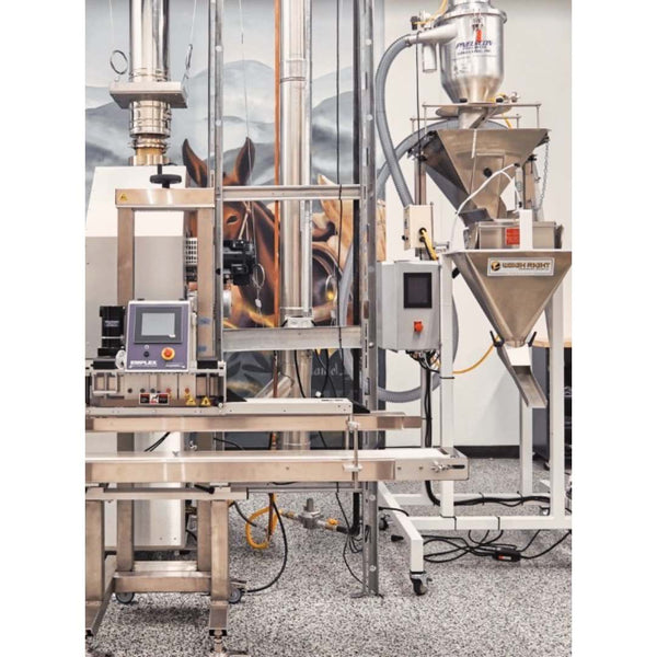 Weigh Right Weigh Fill, Pneu-Con Loader, and MPS 6100 Vertical Band Sealer - Used Tri-Pak