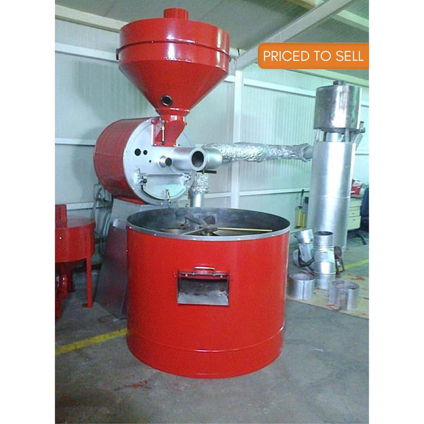 30kg Vittoria Used Coffee Roaster, Batcher, and Loader - Circa 1980 - Stock S0685