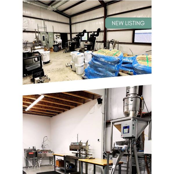 Coffee Roastery - Full Equipment Set Up - Roasters to Packaging - Stock S0689