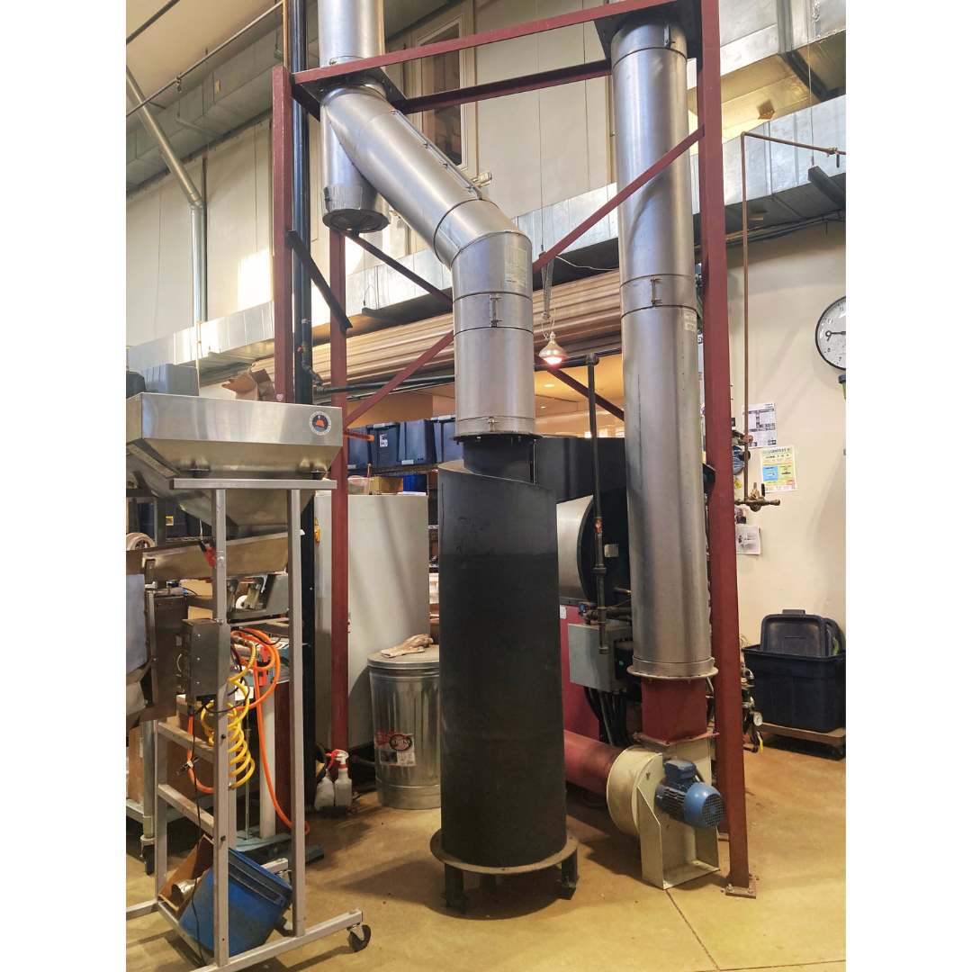 2012 TecAire coffee roaster ducting