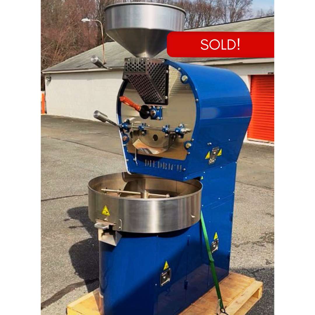 12kg Used Coffee Roaster Machine Equipment Package - Diedrich IR-12 - 2022 - Stock S0692