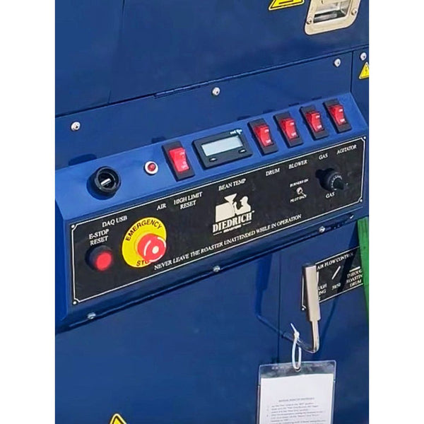 12kg Used Coffee Roaster Machine Equipment Package - Diedrich IR-12 - 2022 - Stock S0692