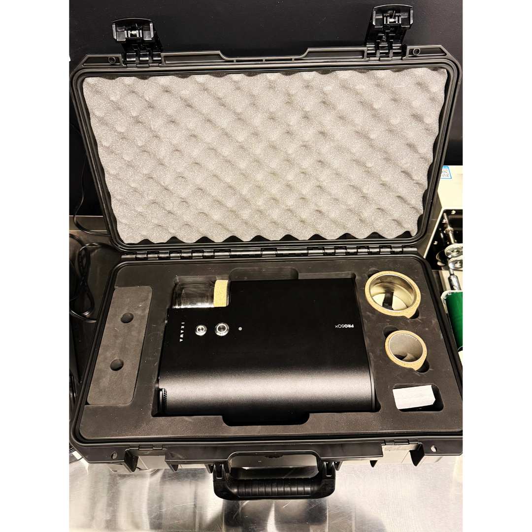 2025 IKAWA Pro50x sample used coffee roaster in open case
