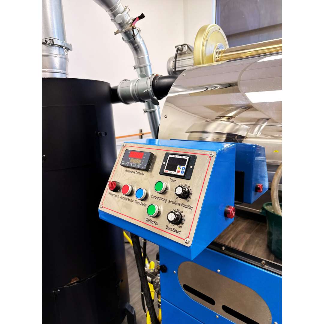 10kg MCR-10 used coffee roaster control panel