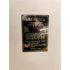 2005 45kg Diedrich CR-45 used coffee roaster information plate