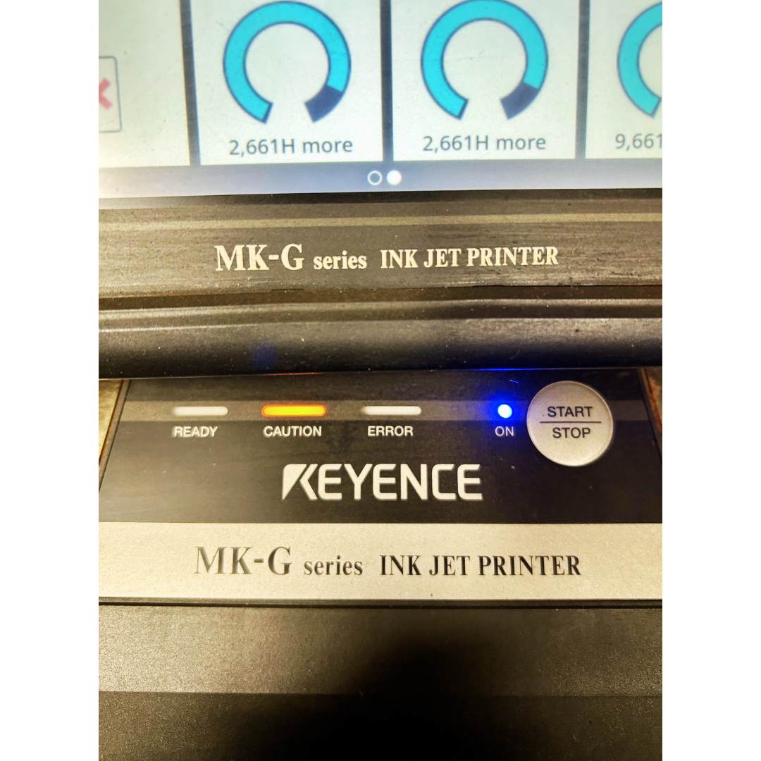 2021 Expak used k cup filler machine Keyence ink jet printer