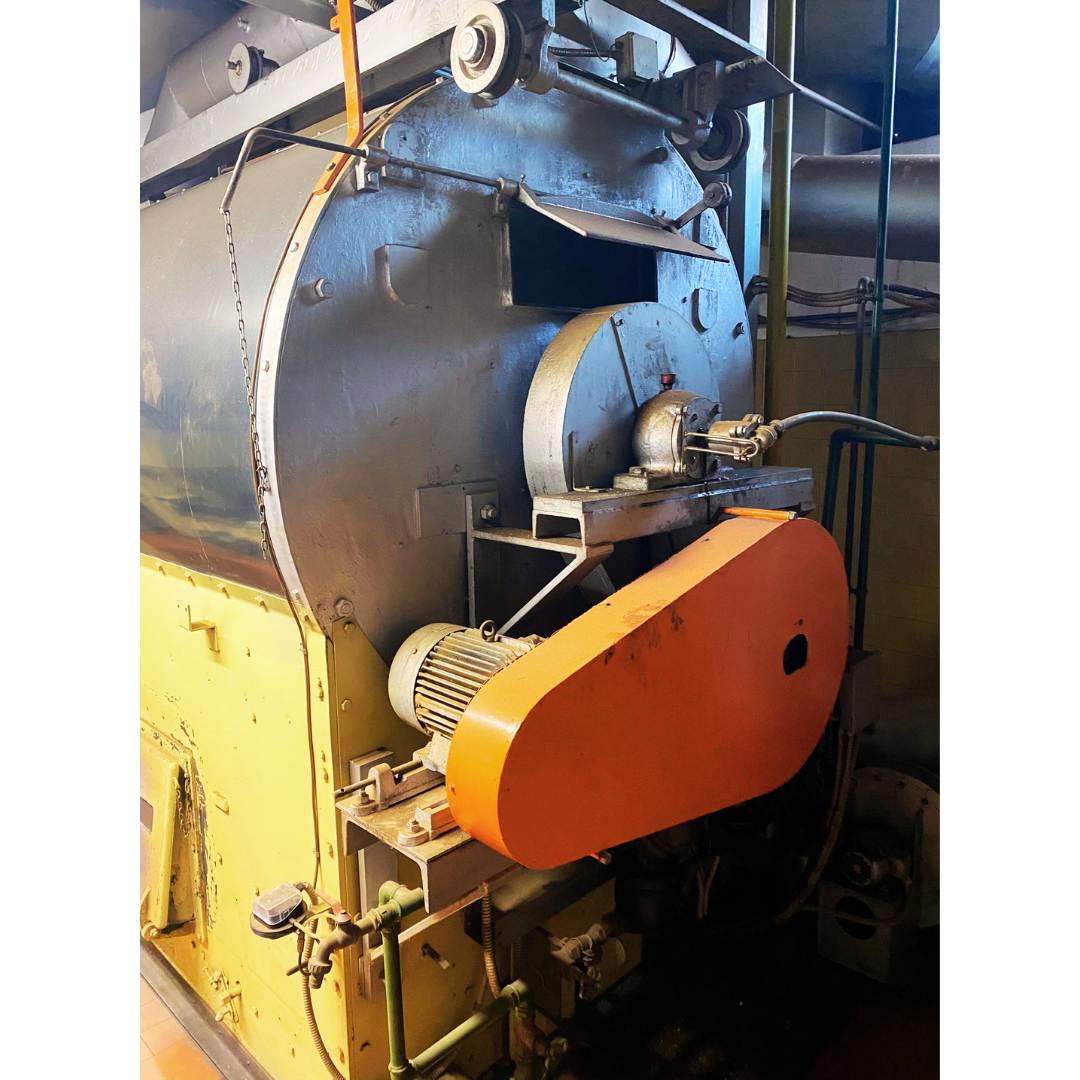 Fully automated and refurbished 240kg Probat GG240 used coffee roaster back