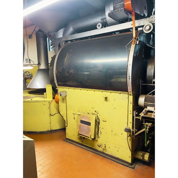 Fully automated and refurbished 240kg Probat GG240 used coffee roaster side drum