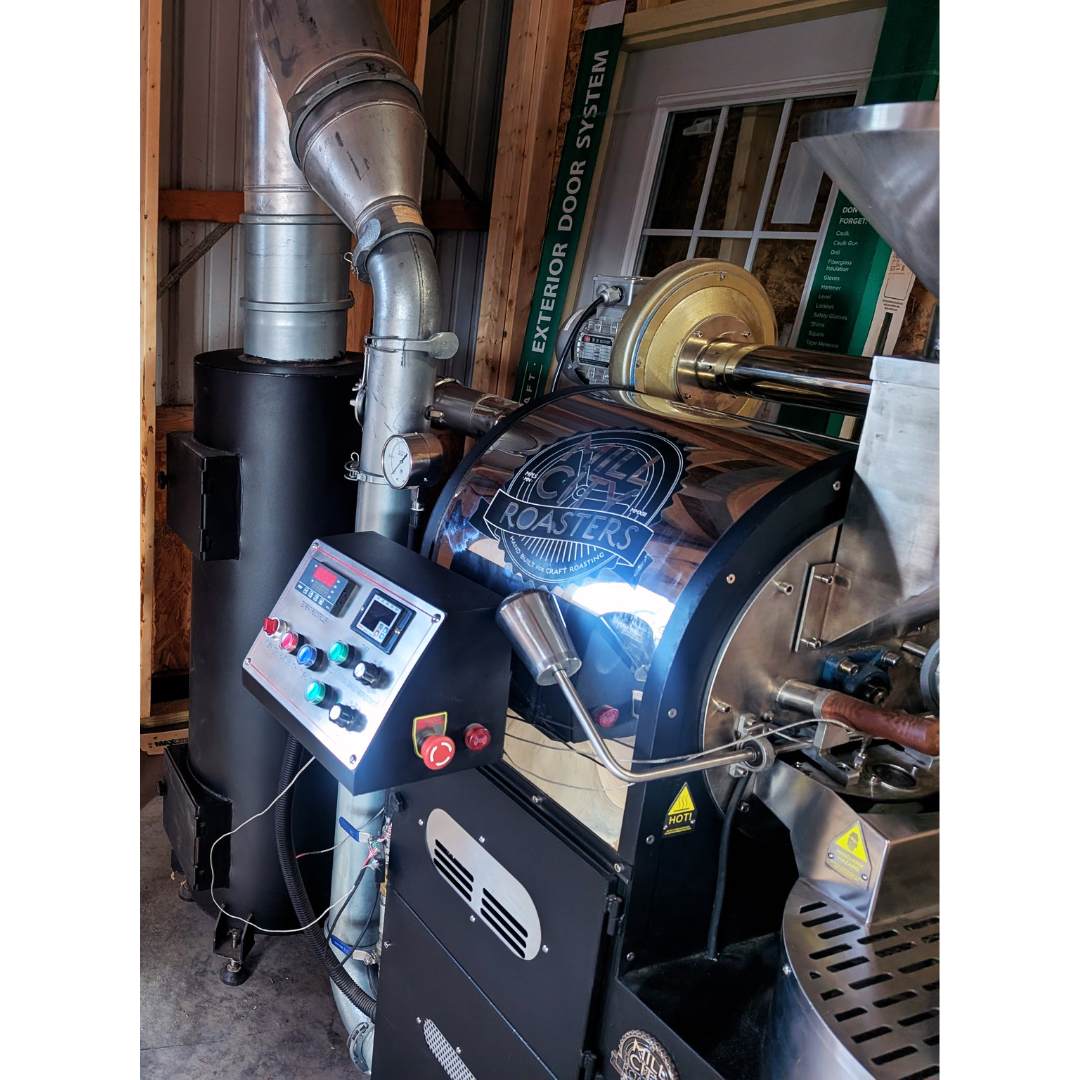 2018 3kg Mill City Roaster used coffee roaster left angle