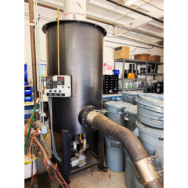2012 15kg Giesen W15 used coffee roaster afterburner