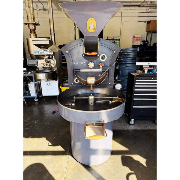 2012 15kg Giesen W15 used coffee roaster front view