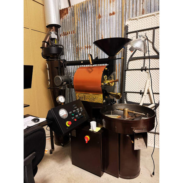 2022 5kg San Franciscan SF-10 used coffee roaster left angle