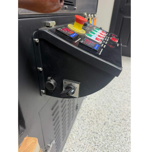 2021 5kg Ozturkbay used coffee roaster control panel side