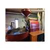 30kg Trabattoni used coffee roaster right side wide shot