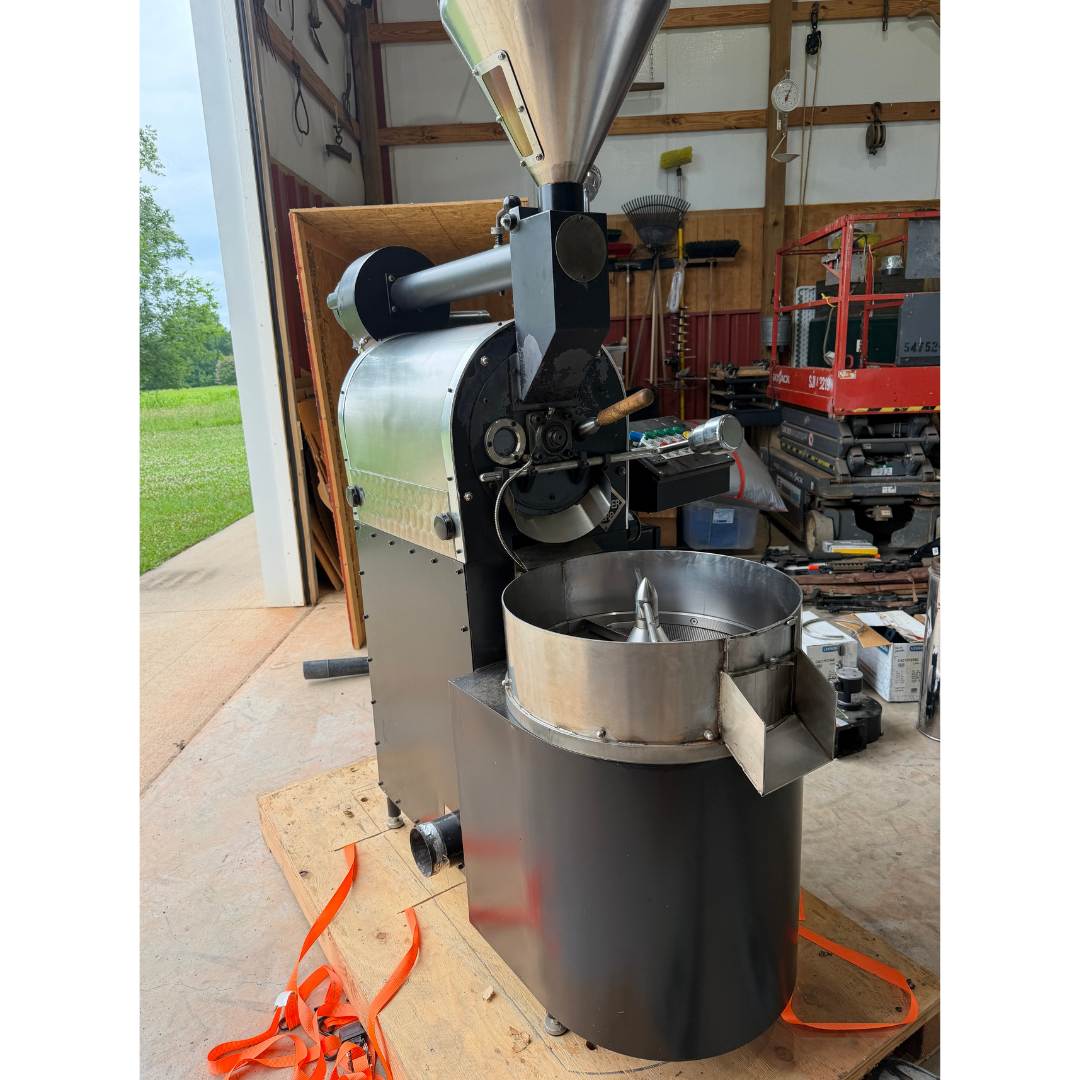 2016 5kg US Roaster Corp used coffee roaster left angle