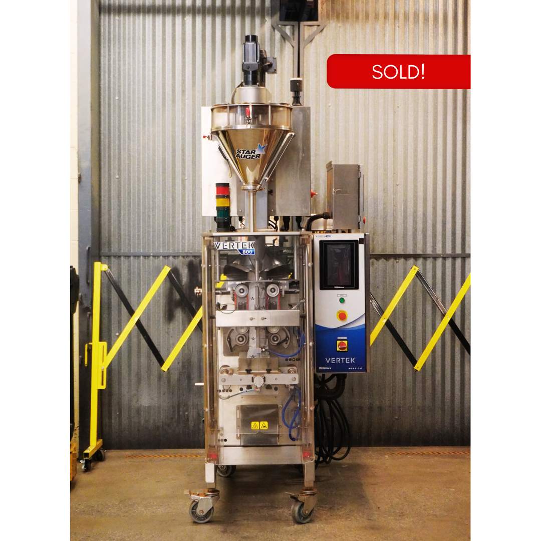VFFS Coffee Packing Machine - Weighpack Vertek Bagger 800 - Stock S0743