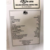 S0747 70kg Diedrich CR-70 used coffee roaster paperwork details