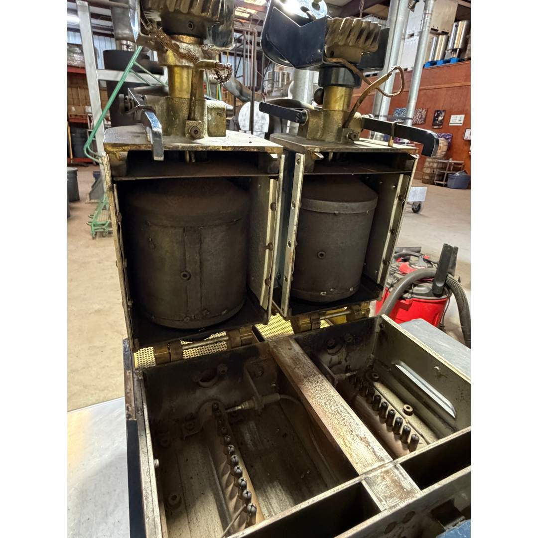 1987 1kg Probat BRZ-2 used sample coffee roaster inside front