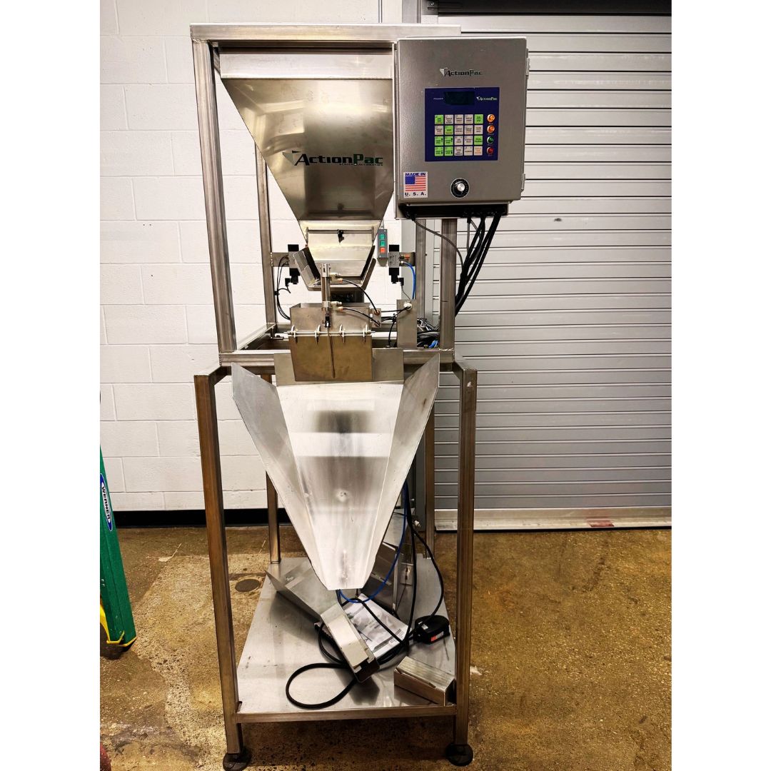Used Weigh Fill Packaging Machine - ActionPac ME109 - Stock S0750