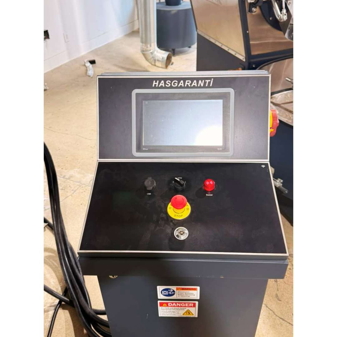 30kg Used Coffee Roaster - Hasgaranti HSR 30 Industrial Coffee Roasting System - Stock S0751