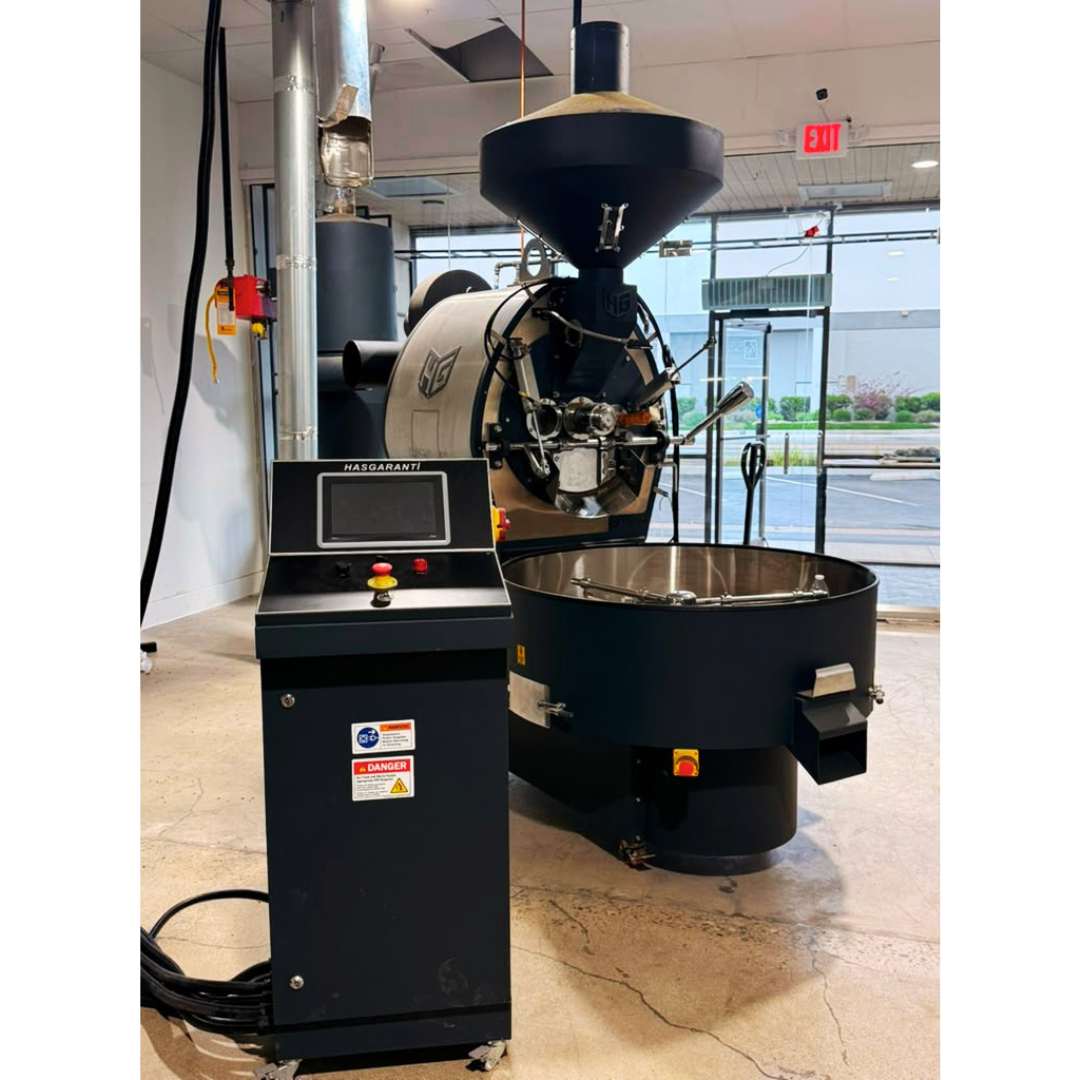 30kg Used Coffee Roaster - Hasgaranti HSR 30 Industrial Coffee Roasting System - Stock S0751