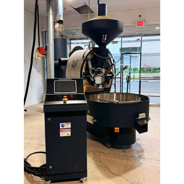 30kg Used Coffee Roaster - Hasgaranti HSR 30 Industrial Coffee Roasting System - Stock S0751