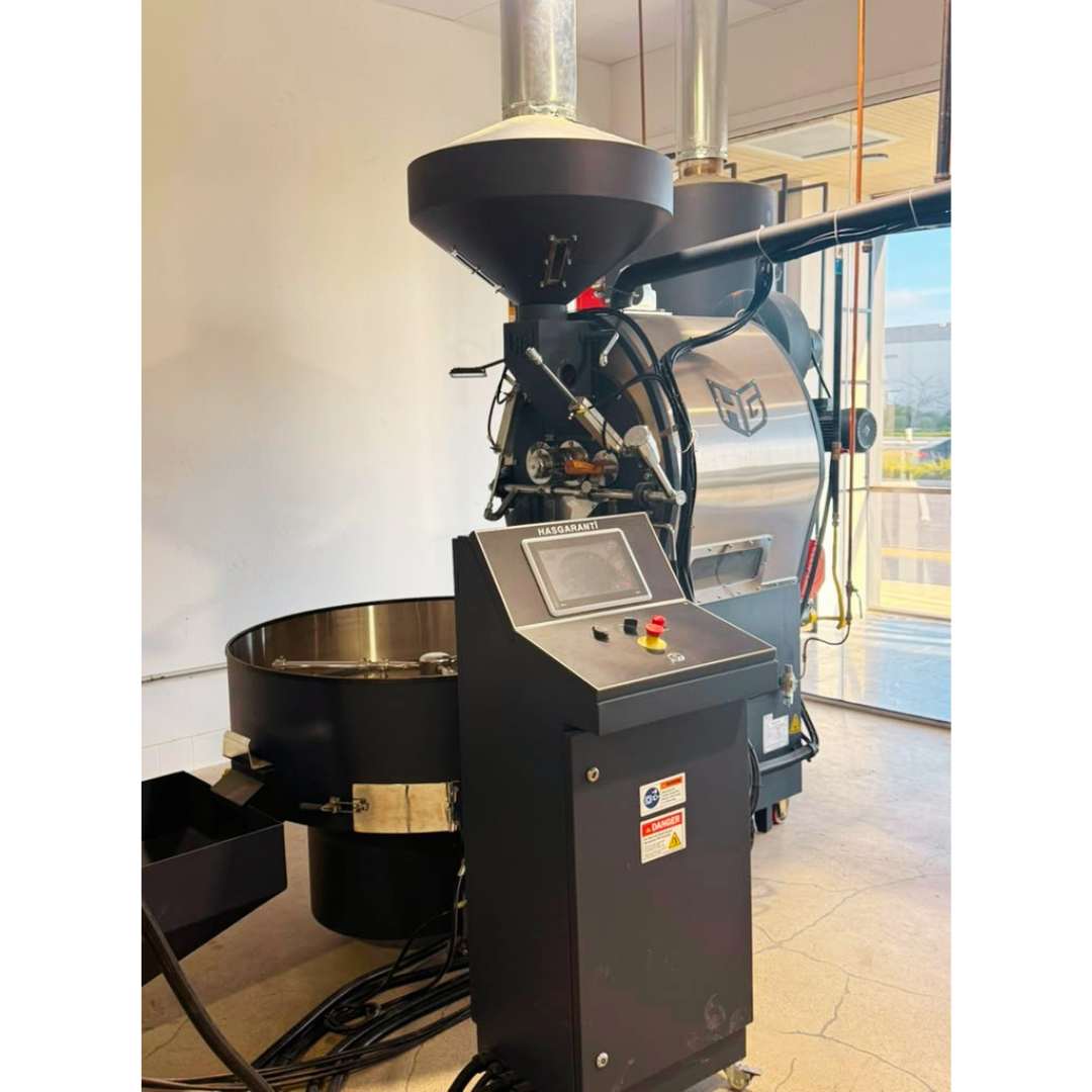 30kg Used Coffee Roaster - Hasgaranti HSR 30 Industrial Coffee Roasting System - Stock S0751