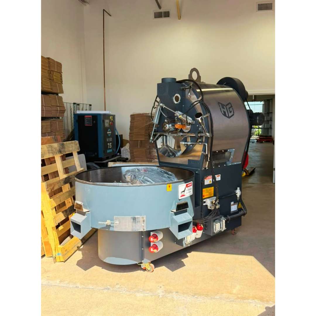 30kg Used Coffee Roaster - Hasgaranti HSR 30 Industrial Coffee Roasting System - Stock S0751