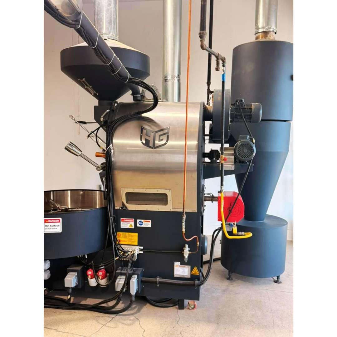 30kg Used Coffee Roaster - Hasgaranti HSR 30 Industrial Coffee Roasting System - Stock S0751